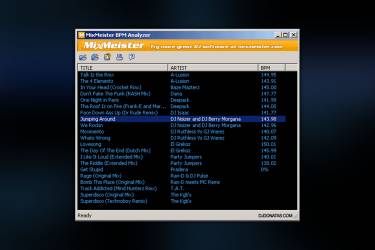 乐曲测速软件 | MixMeister BPM Analyzer | PC