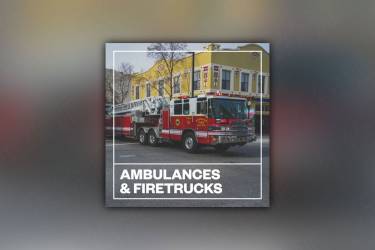 救护车和救火车音效 | Blastwave FX Ambulances and Firetrucks | WAV格式/96KHz/24Bit/116个音效
