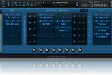 插件管理效果器 | Blue Cats PatchWork v2.60 | MAC