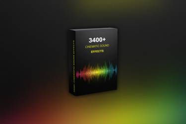 综合电影音效 | Video-Presets 3400+ Cinematic Sound Effect | WAV格式/48KHz/24Bit/3400个音效